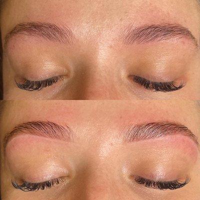 Eyebrow Tint and shape