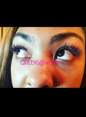 Add some Color ! BEAUTIFUL Lashes for any occasion!