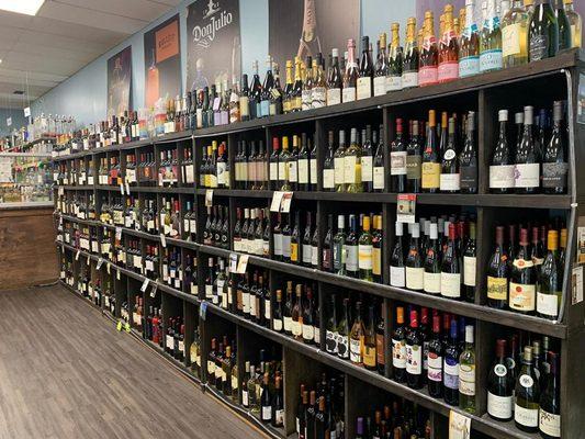 Hundreds of imported wine selections