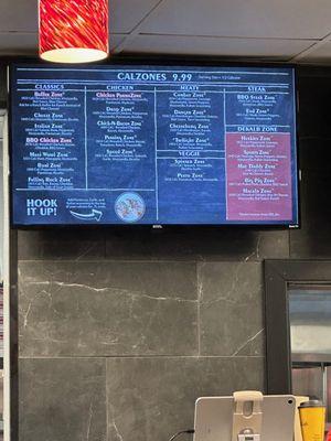 For those of you trying to figure out what to order, here is the main menu board,