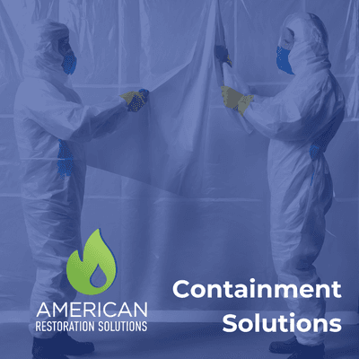 Our staff is professionally trained in the latest containment solutions to minimize damage to your property.