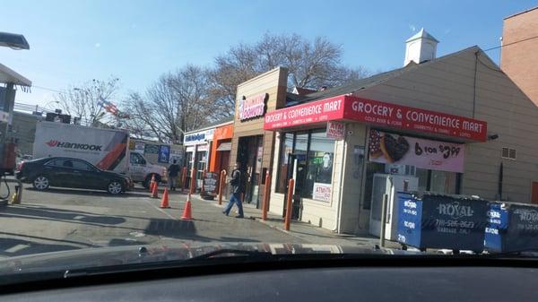 A Dunkin Donuts grows from a Mobil