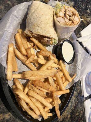 Buffalo Chicken Wrap Sandwich