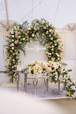 Perfect sweetheart table