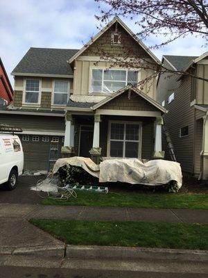 Before & After Exterior Painting in Portland, OR