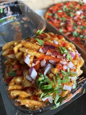 Curry fries.