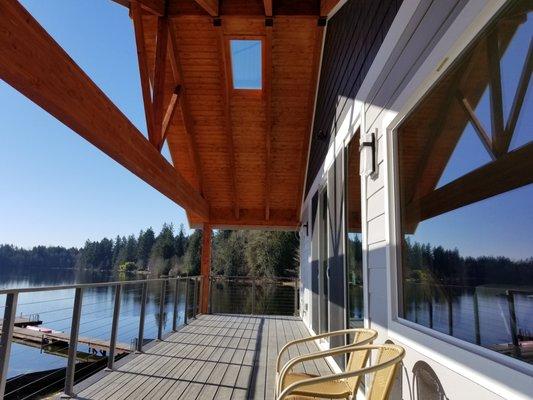 Lake House Covered Deck