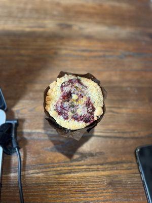 Cranberry rosemary muffin - can't find this everywhere and it's definitely delicious!