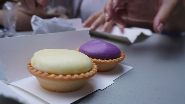 Original Cheese Tart, Ube Cheese Tart