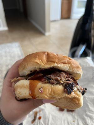 Pulled Pork Sandwich Special