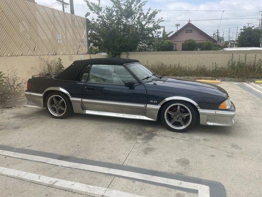 My 89 GT  Drop Top.