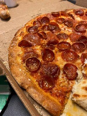 Pepperoni/Lite Crust Pizza