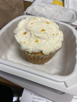 Orange cupcake