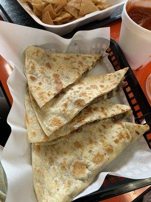 Steak Big Quesadilla with Meat