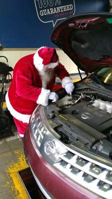 Santa - Oil Change HeroTech!