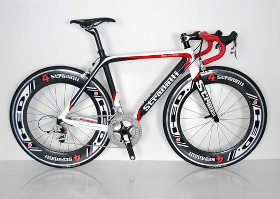 Stradalli Trebisacce RED-PRO with Carbon HED Wheels