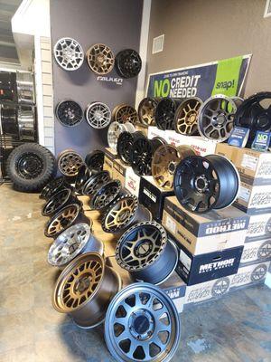 Selection of wheels