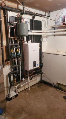 Navien Combi (Heat and Hot Water) installed by Gas Works