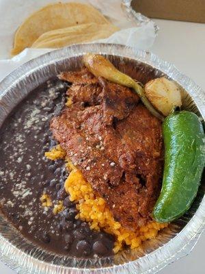 Carnitas plate $22