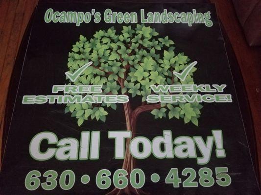 Ocampos green lanscaping