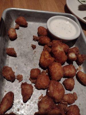 Fried cheese curds