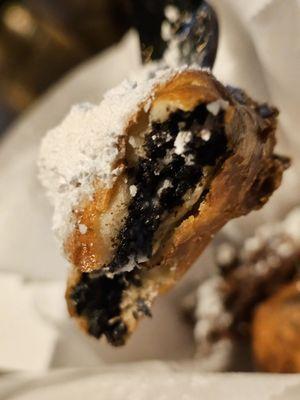 The Fried Oreo. So hot, fresh, and delicious.