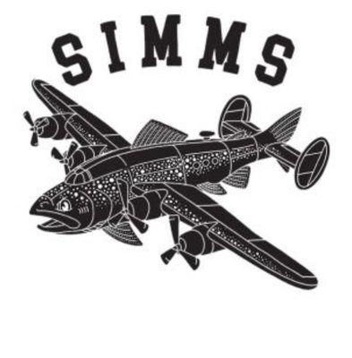 Simms fishing brand sold here!