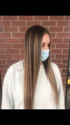 Balayage done by Anna Griggel