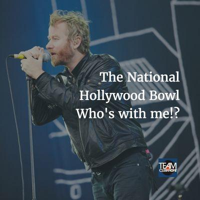 Team Clermont client, The National's Matt Berninger -p nelson wells