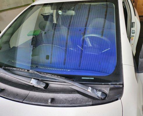 3 of 6  Prism Ceramic Windshield Film. iR Heat Rejection to 90%, UV Protection up to 99% helps Protect your eyes. VLT 80%.