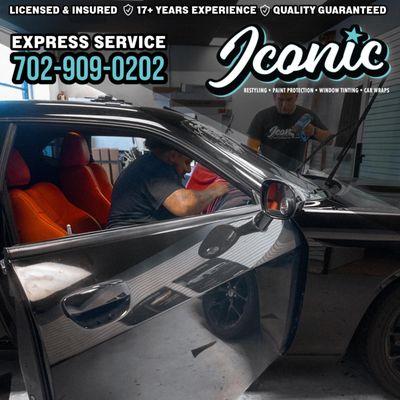 Window tinting/Vehicle wraps/Paint protection