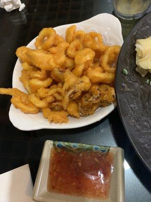 Fried calamari