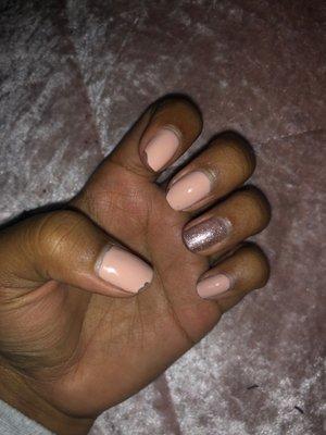 Chipped gel