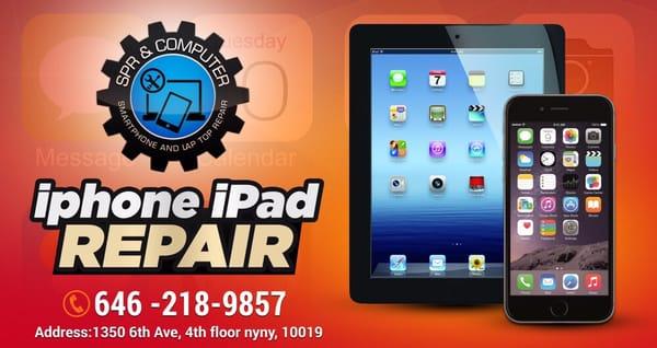 we offer all repair for screen & even hardware repair for your iPhone iPad  smartphone ,tablets & laptops  Mac .