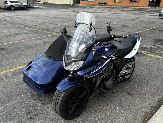 Custom Suzuki Bandit/Hannigan Bandito Sidecar