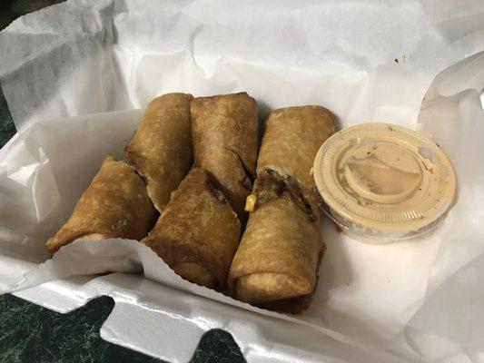 Southwestern egg rolls