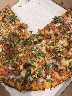 Pav Bhaji Pizza