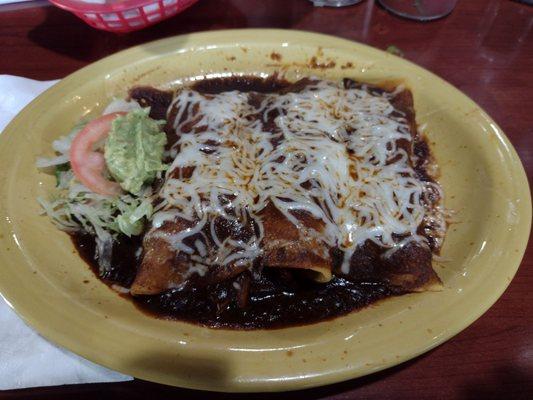 3 enchiladas dinner