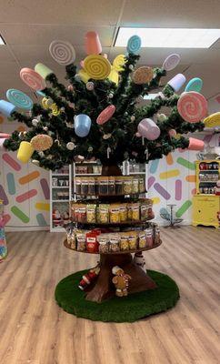 Really cool candy tree