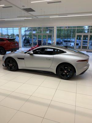 F-Type S (little brother of mine which is also a convertible)