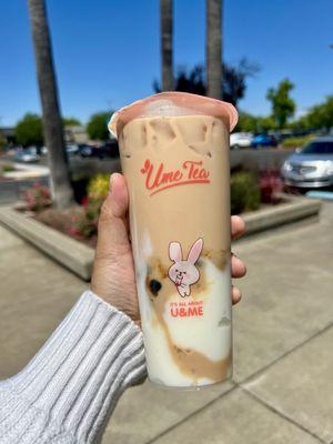 Brown Sugar Boba & Mochi Black Milk Tea Boba 1 Moc 1.5