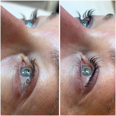 Lash lift / lash tint