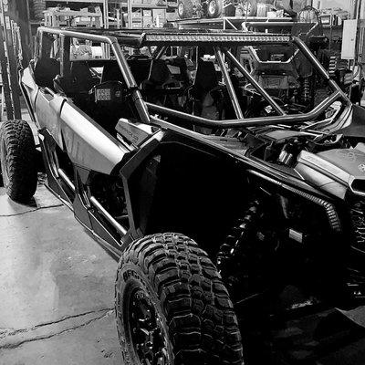 Custom Cam Am roll cage