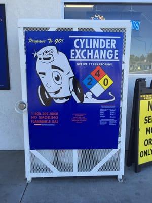 Propane exchange