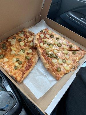 Jalapeño and Pineapple slices