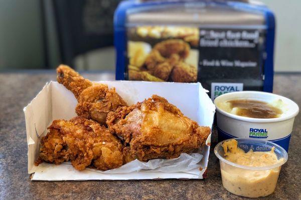 "Gas Station Fried Chicken" is a thing in Maryland.