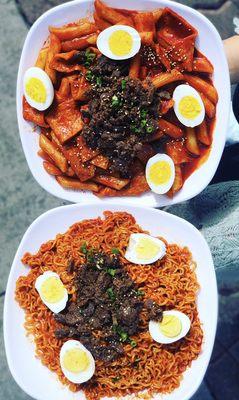 Tteokbokki (TBK) & Ramenbokki (RBK) 떡볶이 & 라볶이