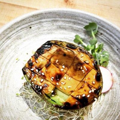 Grilled avocado