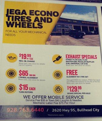 Jega Econo Tires & Wheels