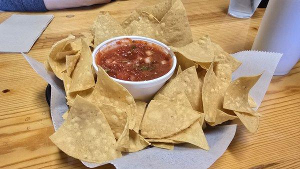 Chips and Salsa.